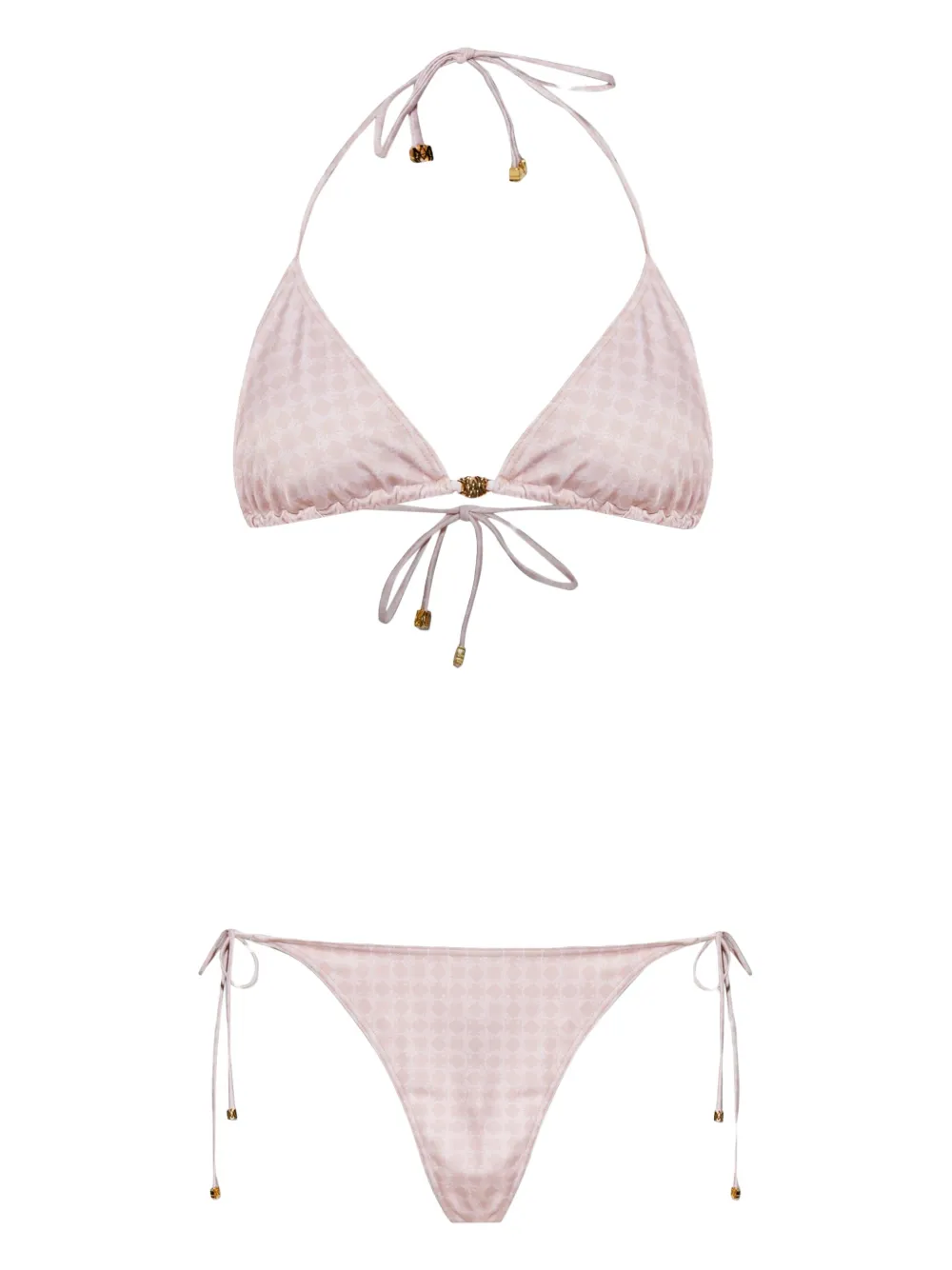 AMIRI monogram-print bikini | Pink | Image 1