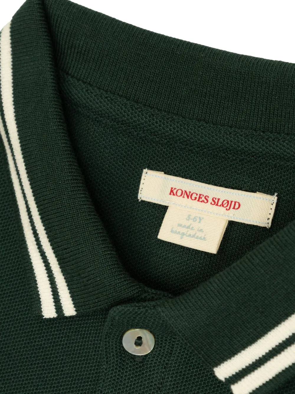 KONGES SLØJD ORGANIC COTTON POLO SHIRT