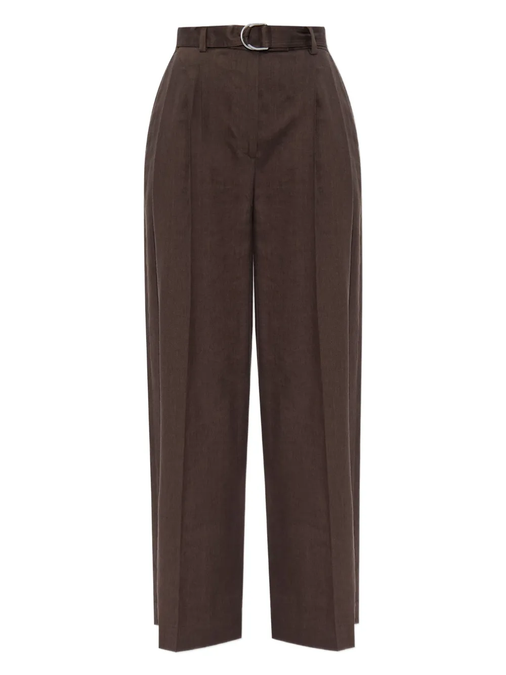 Helmut Lang high-waisted belted trousers - ブラウン Helmut Lang high-waisted belted trousers - ブラウン
