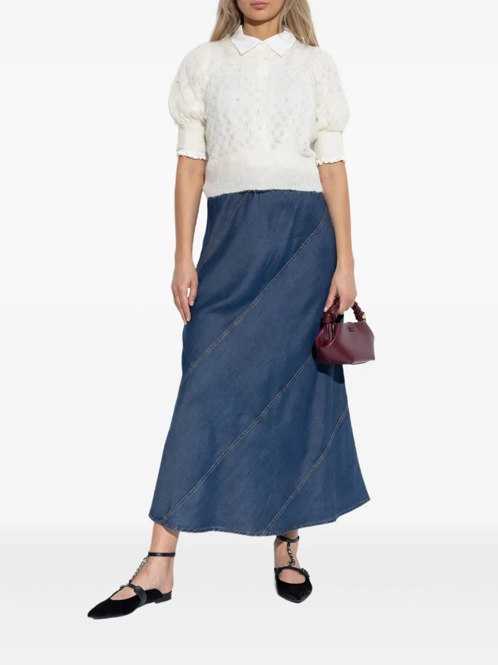 MUNTHE blusa lisa | Blusas | Image 2