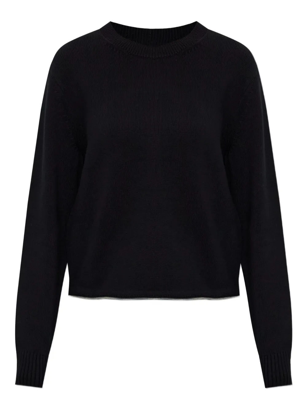 Helmut Lang suéter con cuello redondo | negro | Image 1