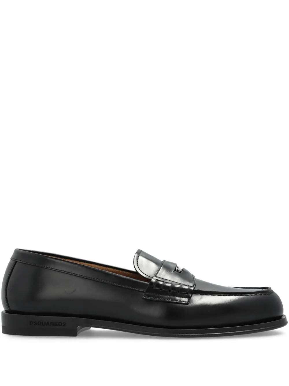 DSQUARED2 penny loafers Black