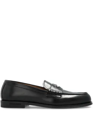 Vivienne Westwood Coin Leather Loafers | Black | FARFETCH