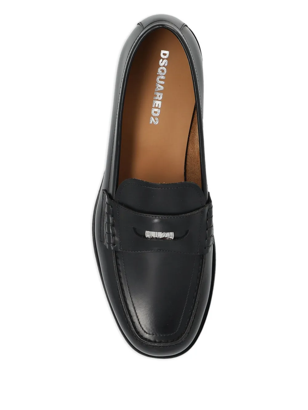 DSQUARED2 penny loafers Black