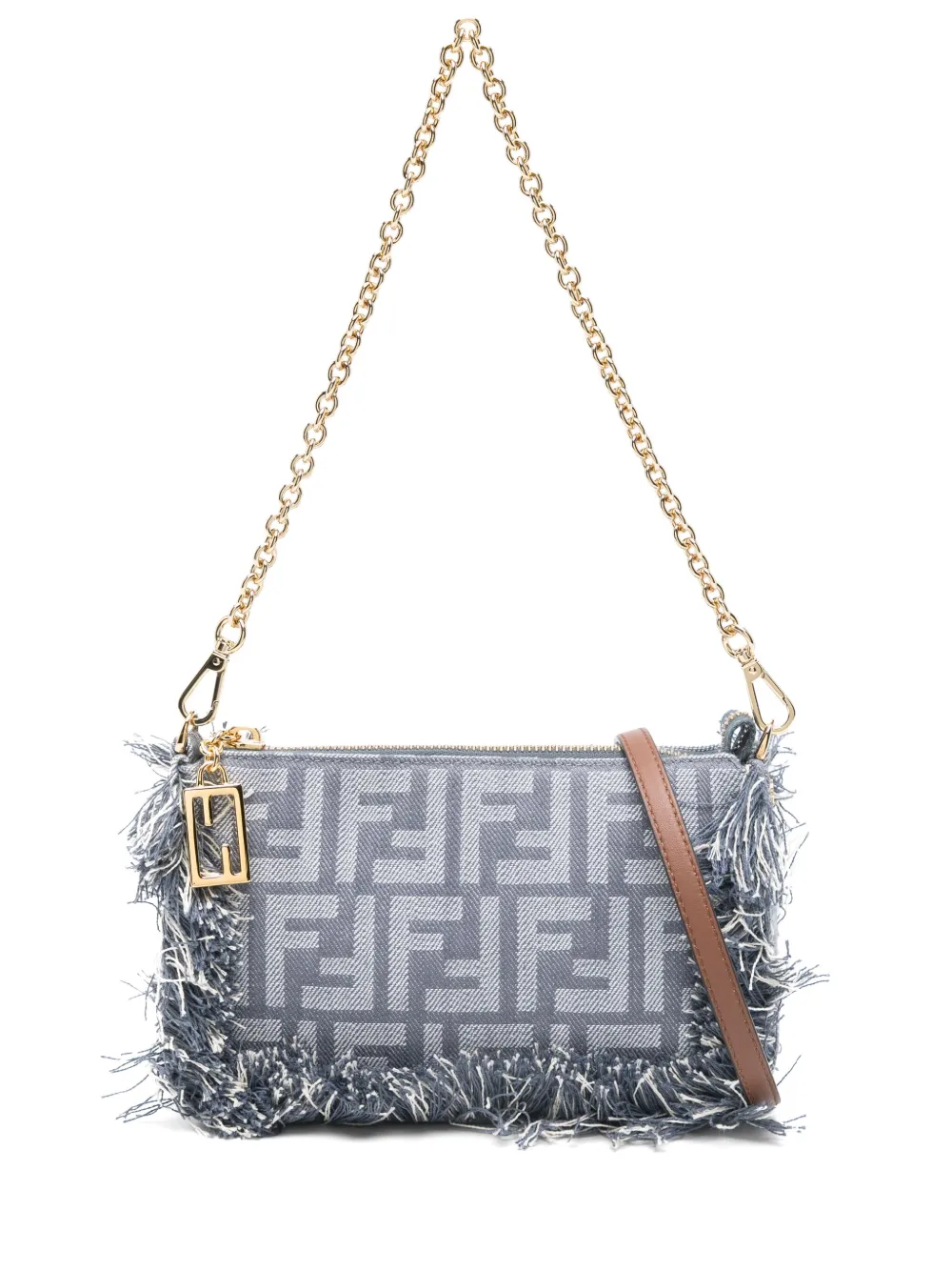 FENDI Baguette schoudertas Blauw