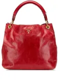 Prada Pre-Owned 2000-2024 Vitello Shine shoulder bag - Red
