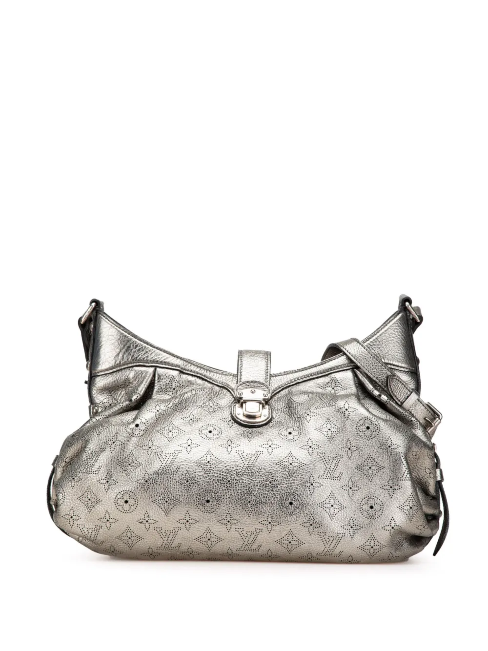 Pre-owned Louis Vuitton 2018 Monogram Mahina Xs Crossbody Bag
