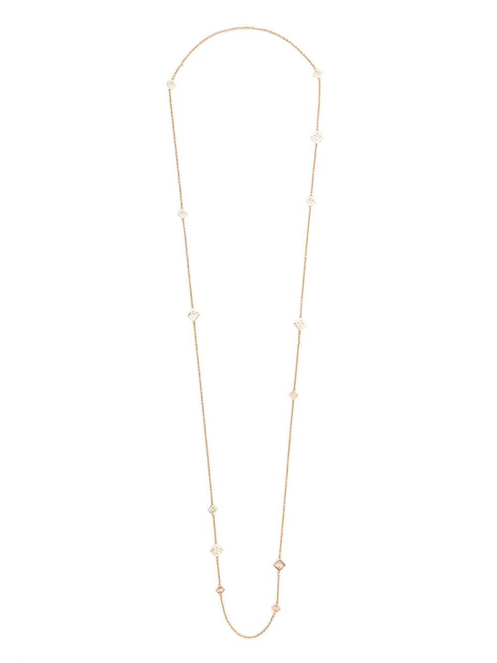 FENDI Halskette mit FF - Gold