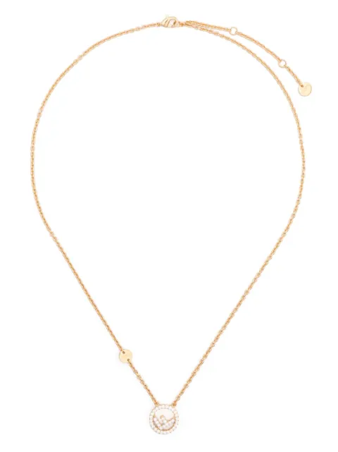 FENDI crystal-embellished necklace