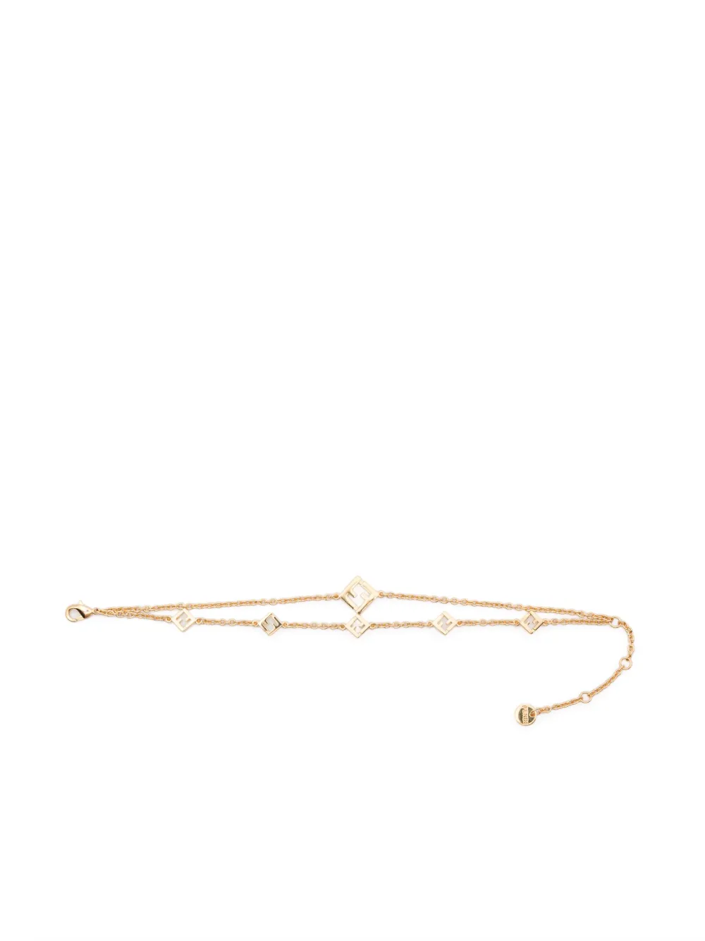 FENDI Armband mit FF-Motiv - Gold