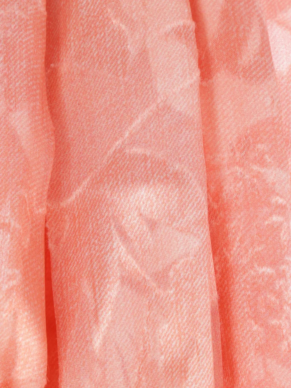 Ermanno Scervino Jurk met bloemjacquard en halternek Roze