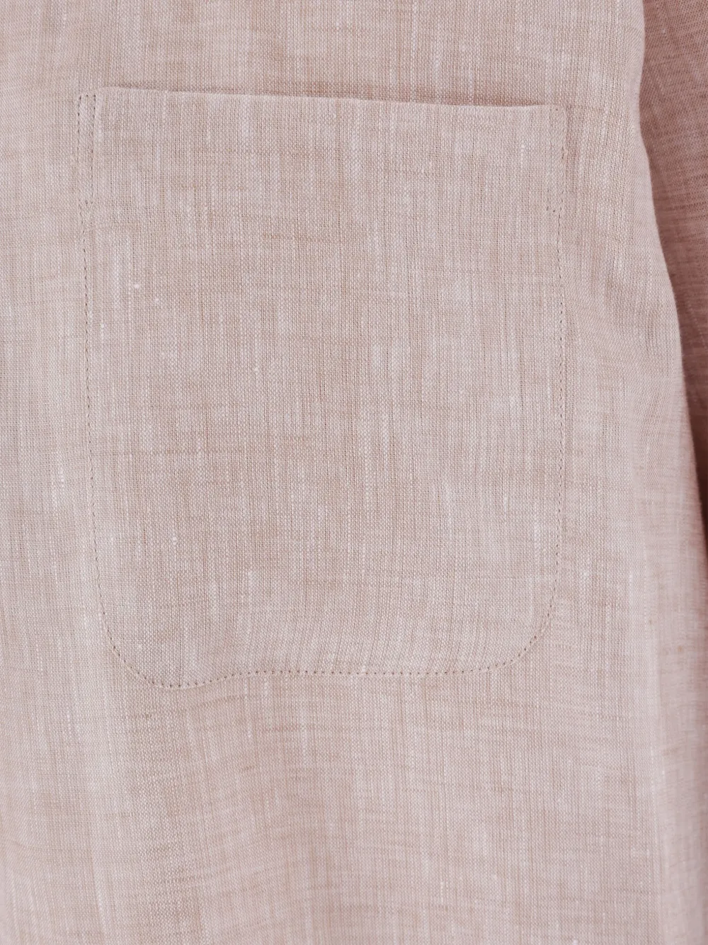 Loro Piana Lora linnen midi-blousejurk Beige