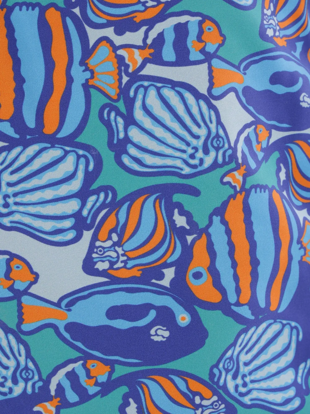 Vilebrequin Fishy Vibes zwembroek met print Blauw