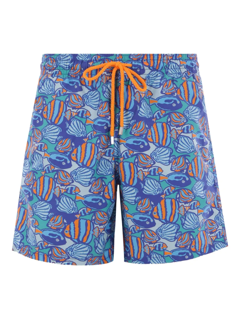 Vilebrequin Fishy Vibes zwembroek met print Blauw