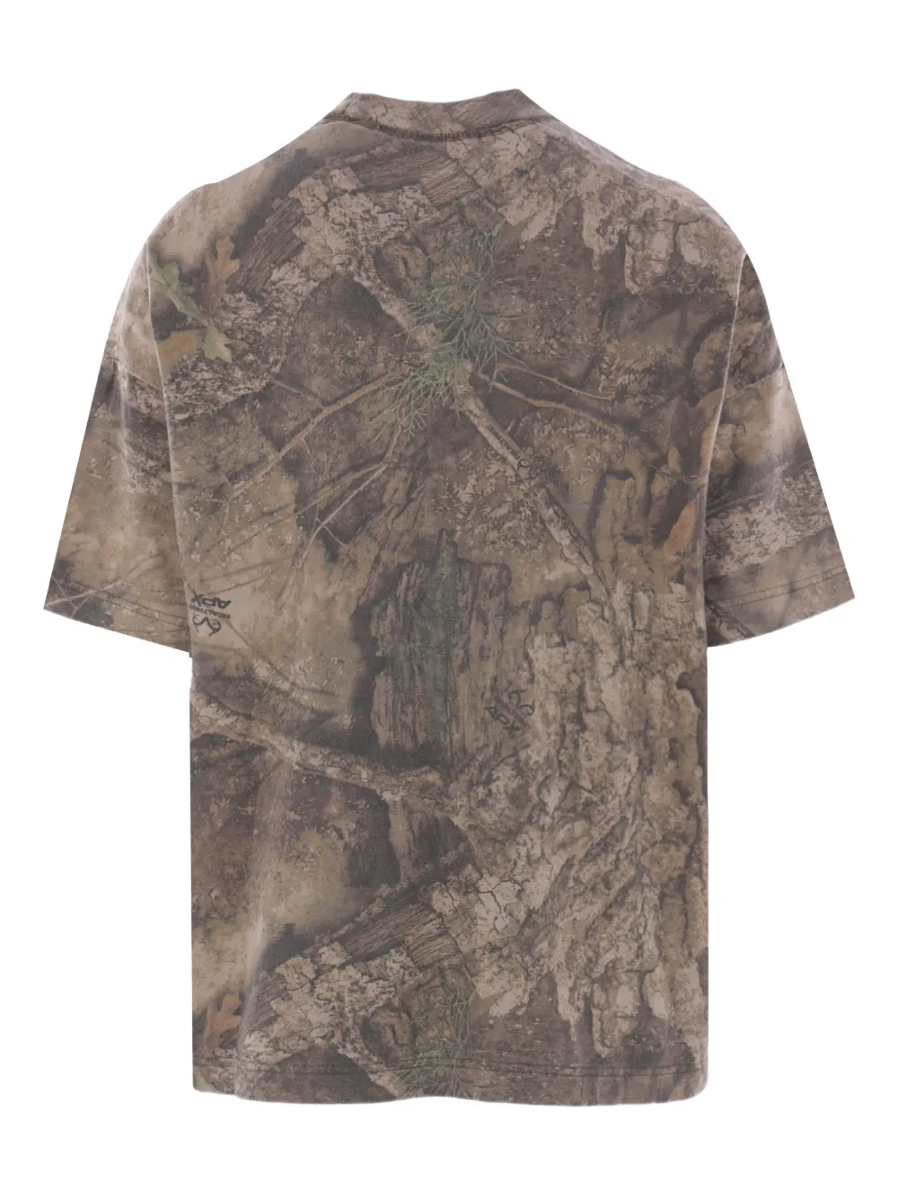 COLE BUXTON Realtree APX T-shirt met camouflageprint - Bruin