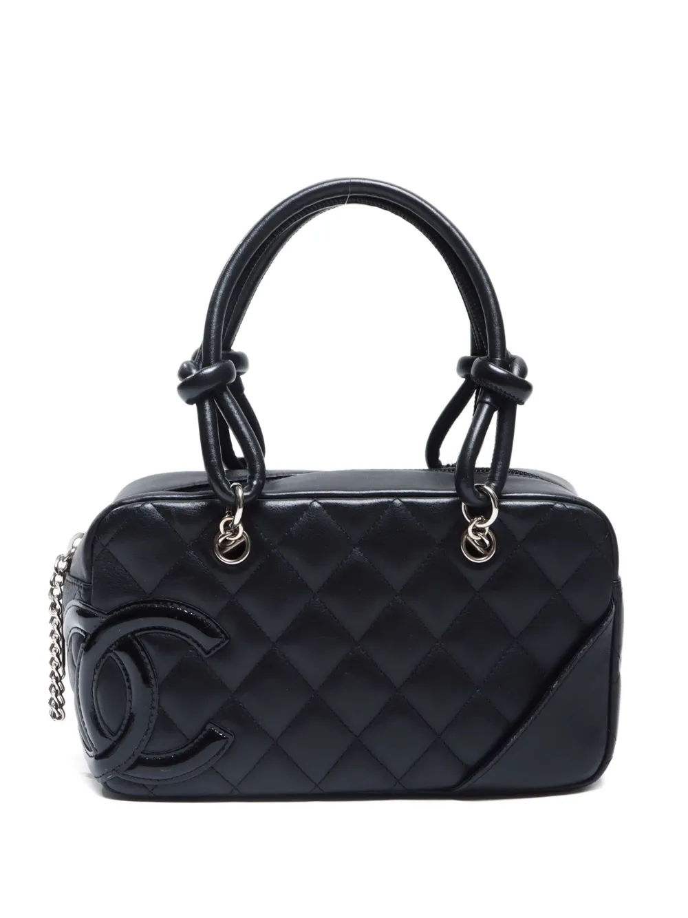 CHANEL Pre-Owned 2005-2006 small Cambon Lone tote bag | Black | Image 1