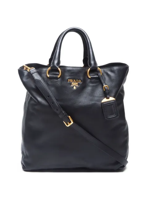 Prada Pre-Owned bolsa de mano de piel 2000