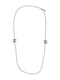 CHANEL Pre-Owned 2015 CC Chain necklace - Silver