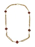 CHANEL Pre-Owned 1990-2000s Clover necklace - Gold