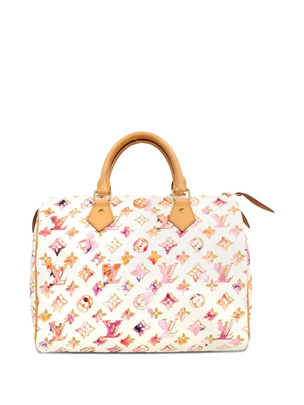 Louis Vuitton Pre-Owned 2008 Monogram Watercolor Speedy 30 handbag | White | Image 1