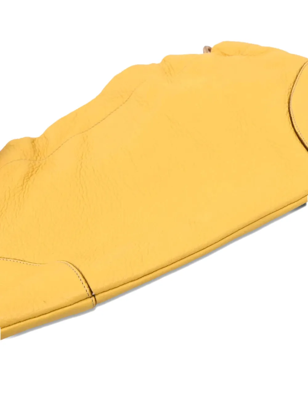 Pre-owned Prada 1990-2000s Chain Shoulder Bag In Yellow