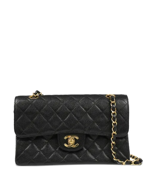 CHANEL Pre-Owned 2002 small Classic Double Flap shoulder bag