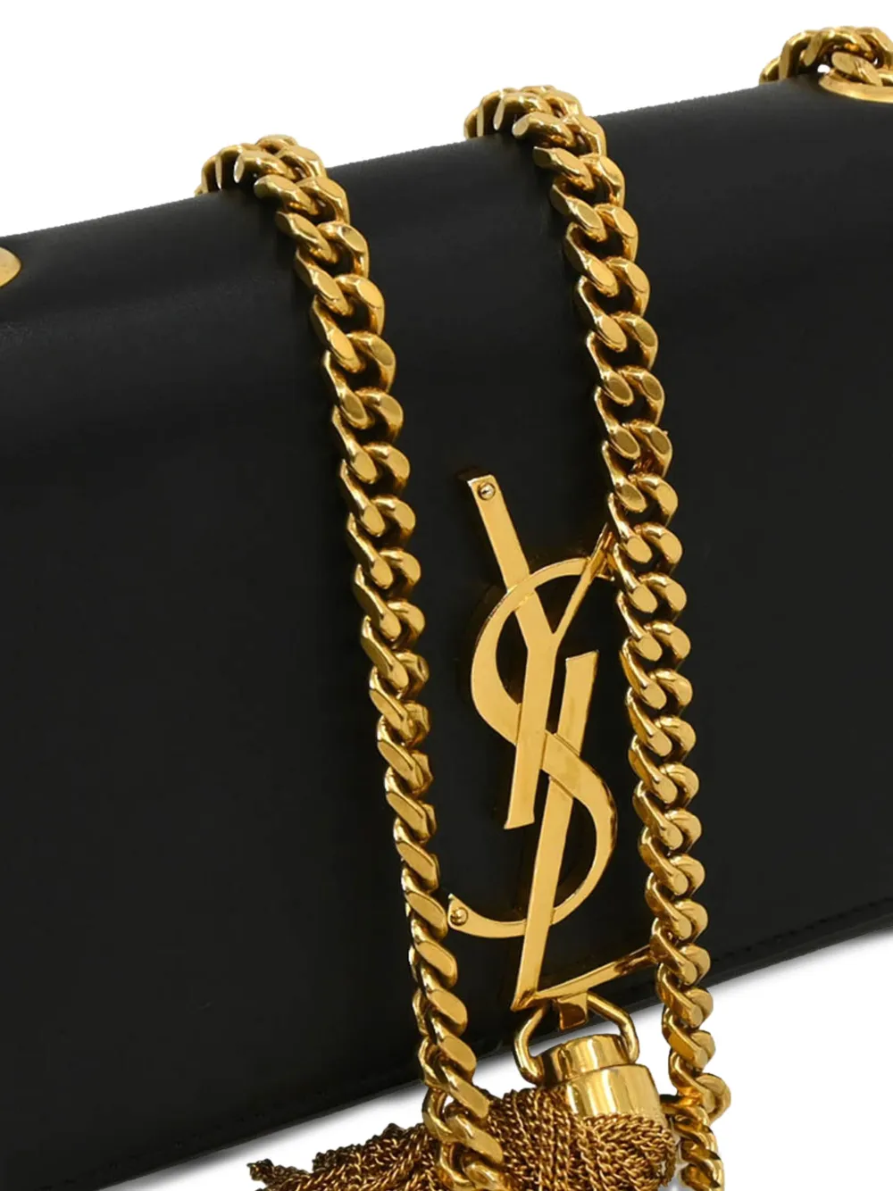 Pre-owned Saint Laurent 2010s Kate Tassel Chain Wallet Bag