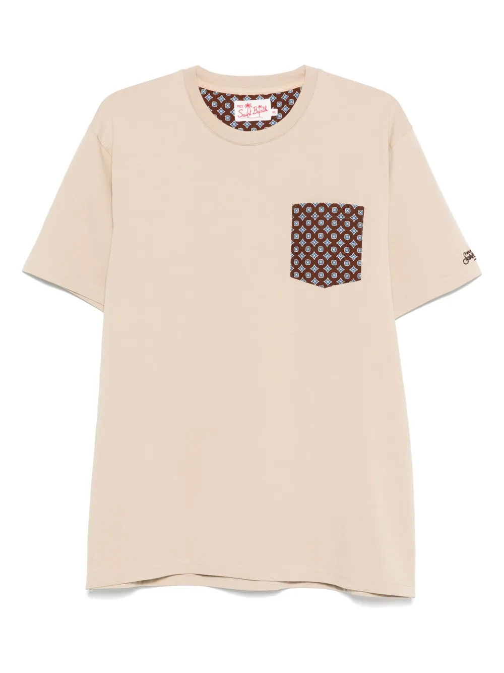 MC2 Saint Barth patch-pocket T-shirt | marrón | Image 1