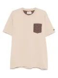 MC2 Saint Barth patch-pocket T-shirt - Brown