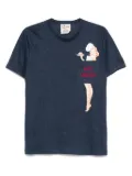 MC2 Saint Barth Hot Dishes linen T-shirt - Blue