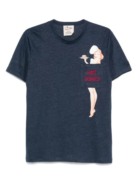 MC2 Saint Barth Hot Dishes linen T-shirt