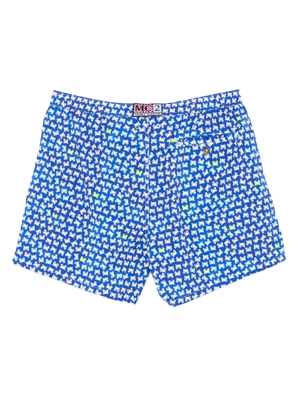 MC2 Saint Barth Lighting Micro Fantasy swim shorts Blauw