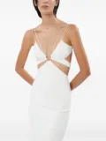 Amazuìn cut-out midi dress - White