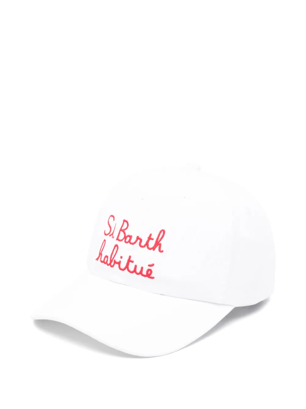 MC2 Saint Barth embroidered-logo cap | White | Image 1