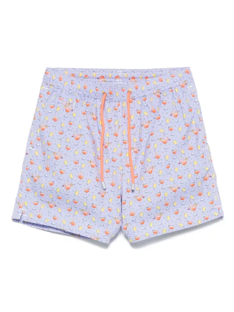MC2 Saint Barth graphic-print swim shorts 