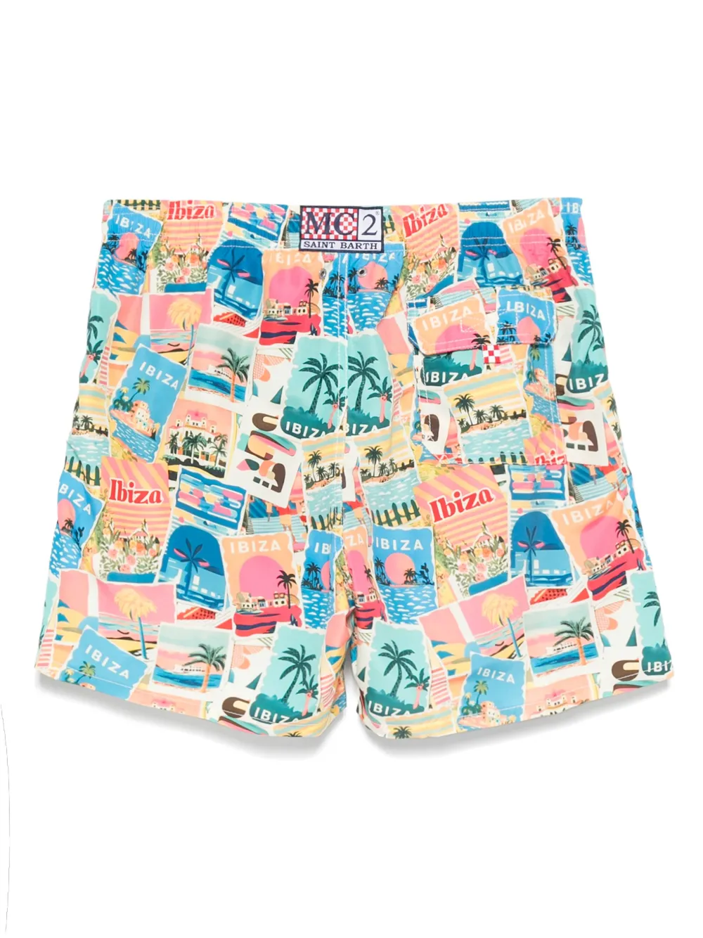 MC2 Saint Barth graphic-print swim shorts | Swim & Board Shorts | Image 2