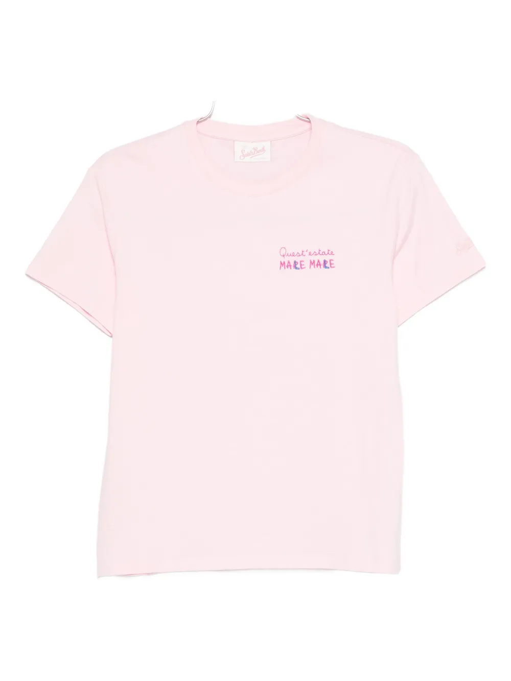 MC2 Saint Barth Emilie cotton T-shirt Roze
