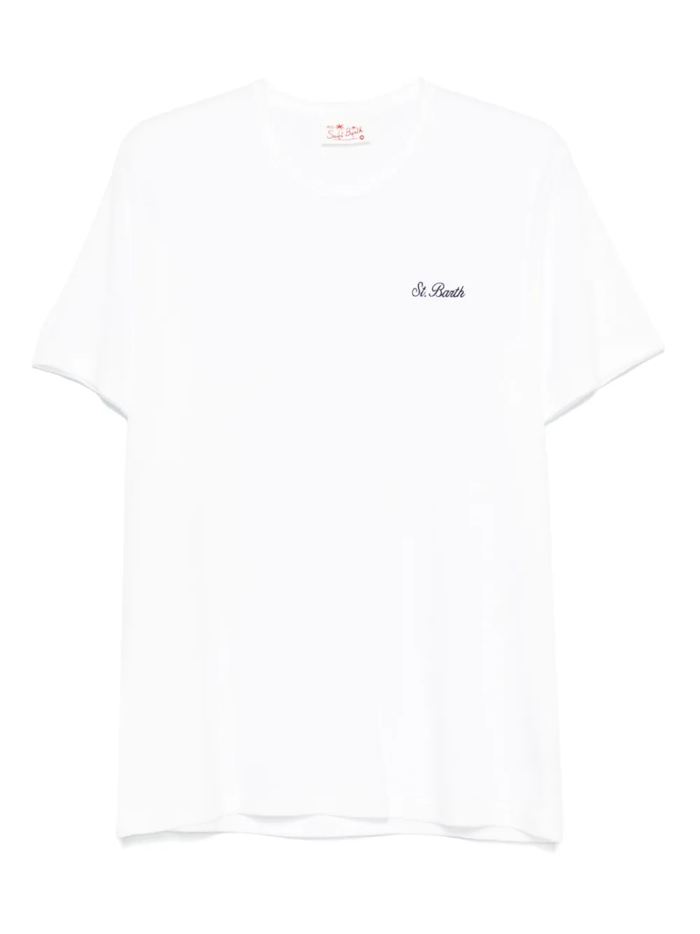 MC2 Saint Barth logo-embroidered T-shirt Wit