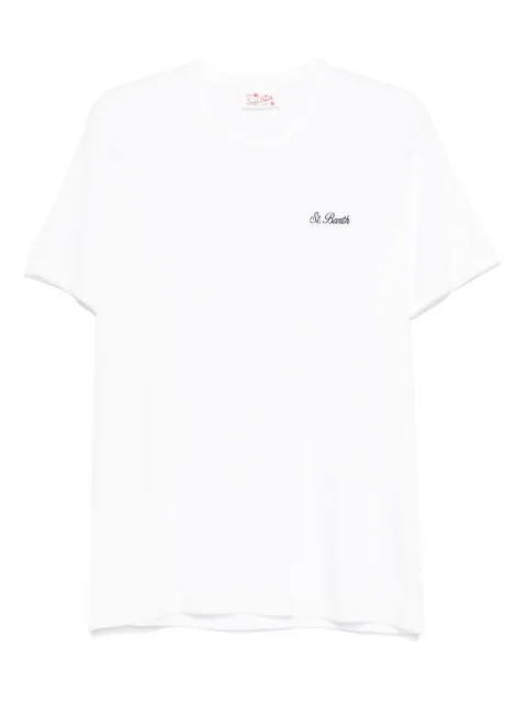 MC2 Saint Barth logo-embroidered T-shirt