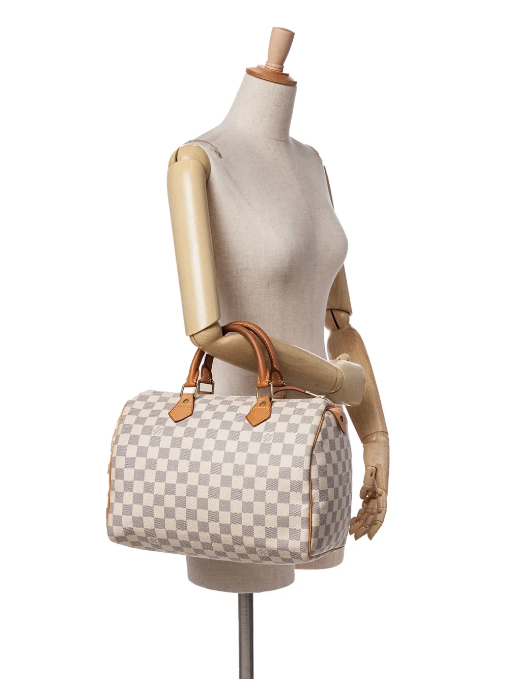 Louis Vuitton Pre-Owned 2006 Damier Azur Speedy 30 boston bag | Pre-Owned | Image 2