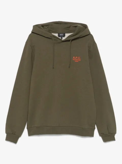 A.P.C. hoodie con logo estampado
