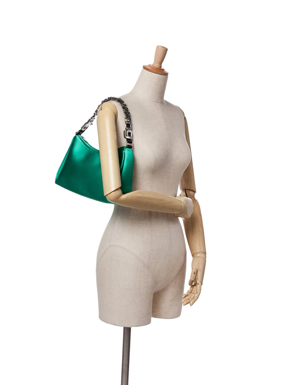 Pre-Owned Alexander Wang 2015-2025 Medium Satin Marquess shoulder bag | Pre-Owned | Image 2