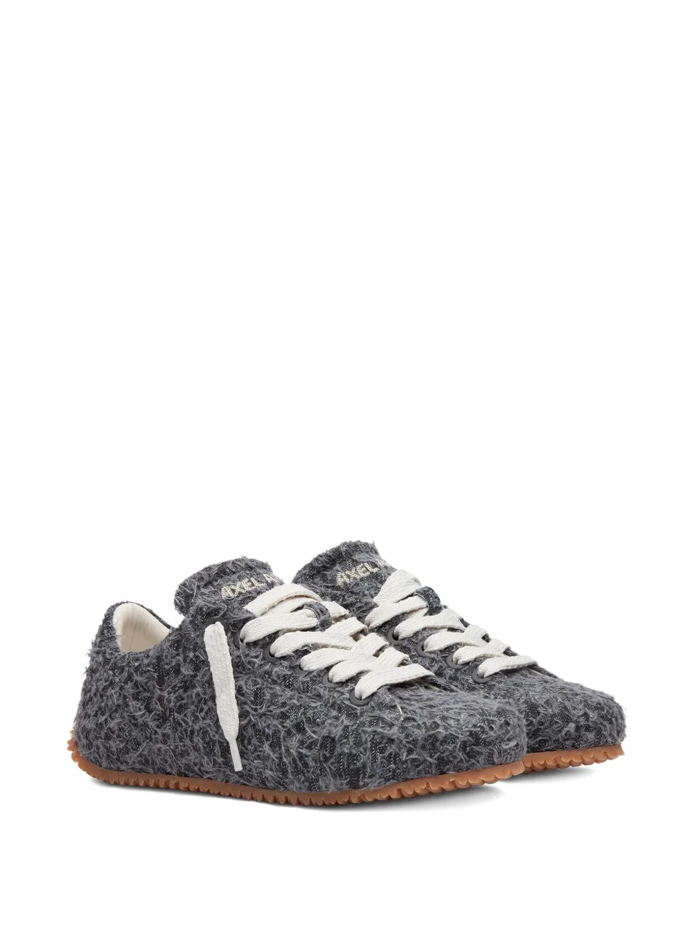 Axel Arigato Tact textured lace-up sneakers Black