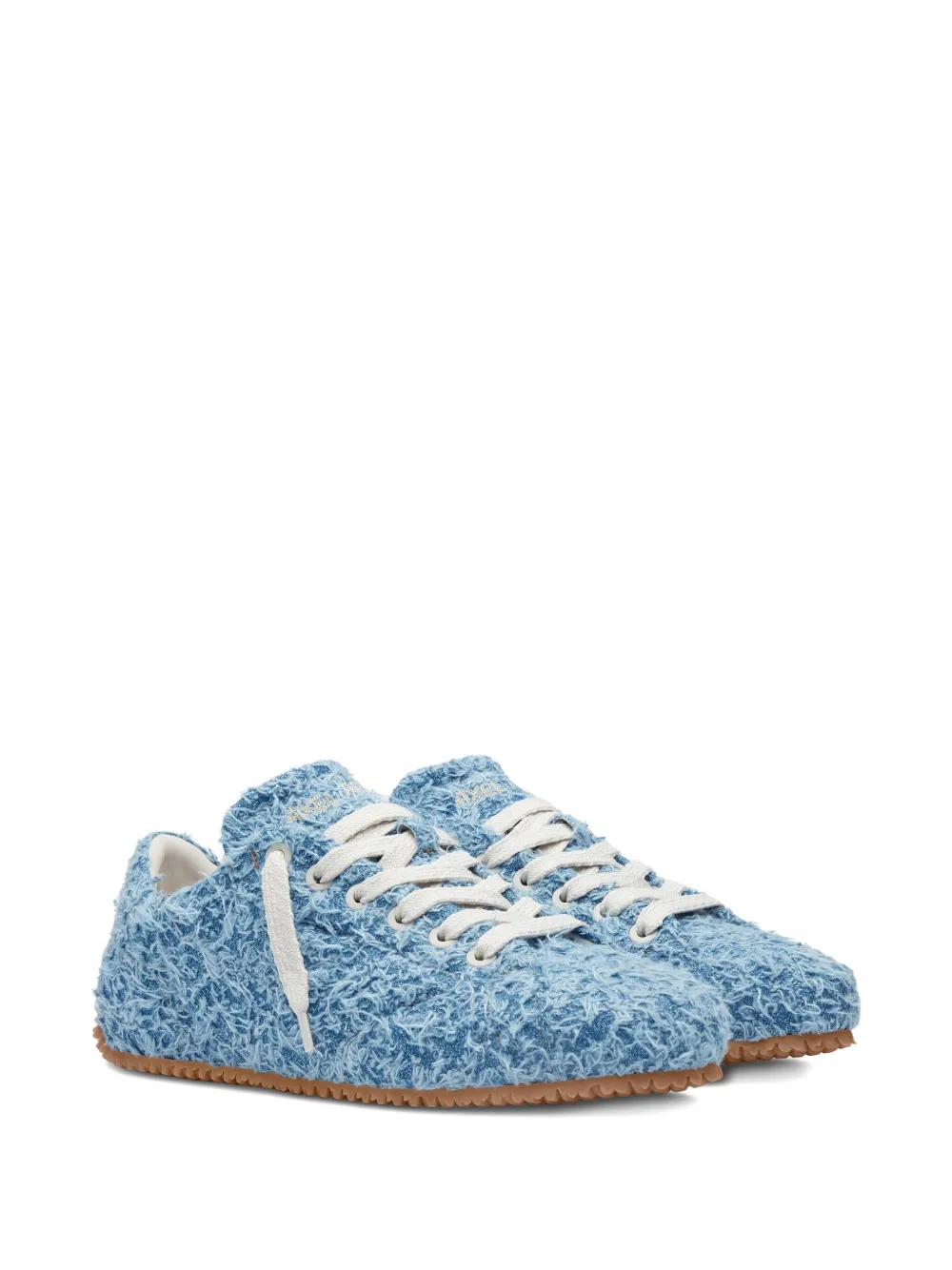 Axel Arigato Tact fuzzy-textured lace-up sneakers Blue