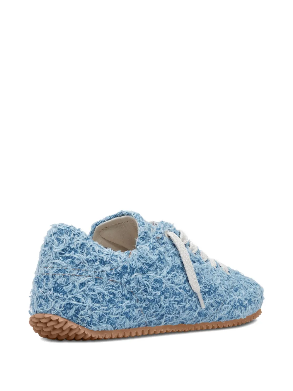 Axel Arigato Tact fuzzy-textured lace-up sneakers Blue