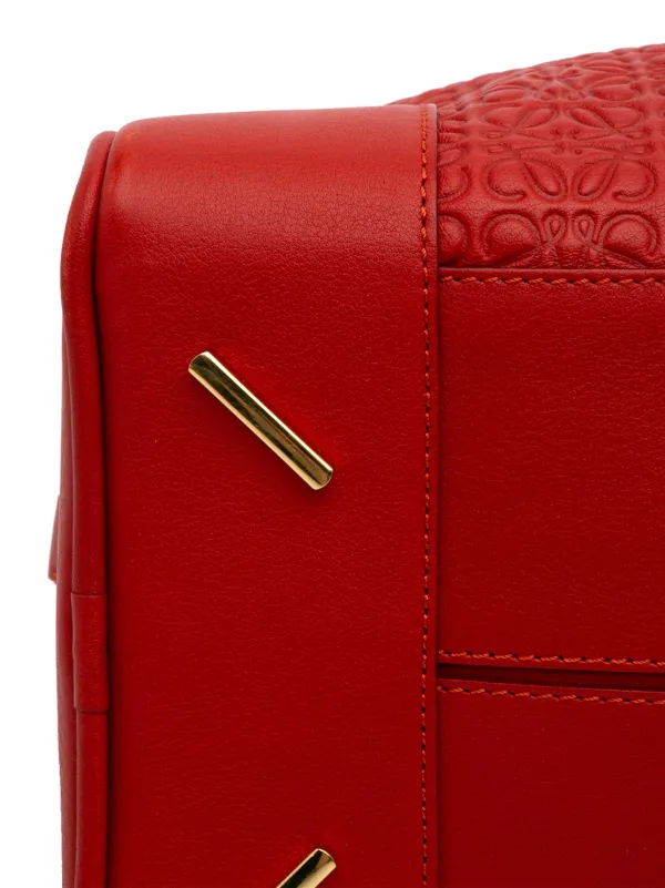 LOEWE 赤 レザー スカート サイズ40 レディース デザイナースカート、ハーフスカート - LOEWE - LOEWE