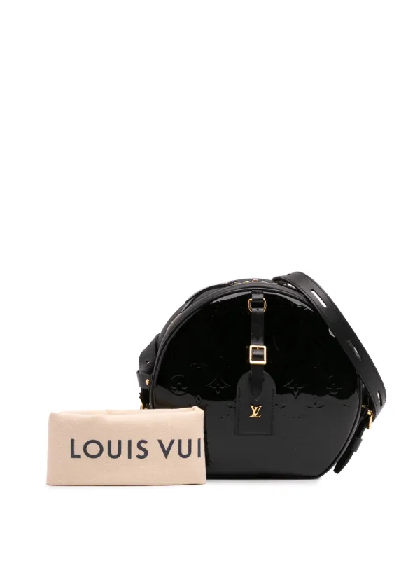 Bag Lv Boite Chapeau Black Louis Vuitton Boite Chapeau Souple MM