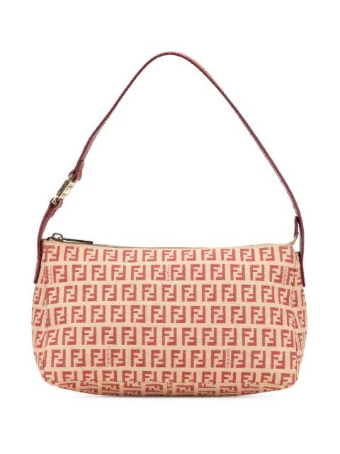 Fendi Pre-Owned 2000-2010 Zucchino Canvas Pochette shoulder bag