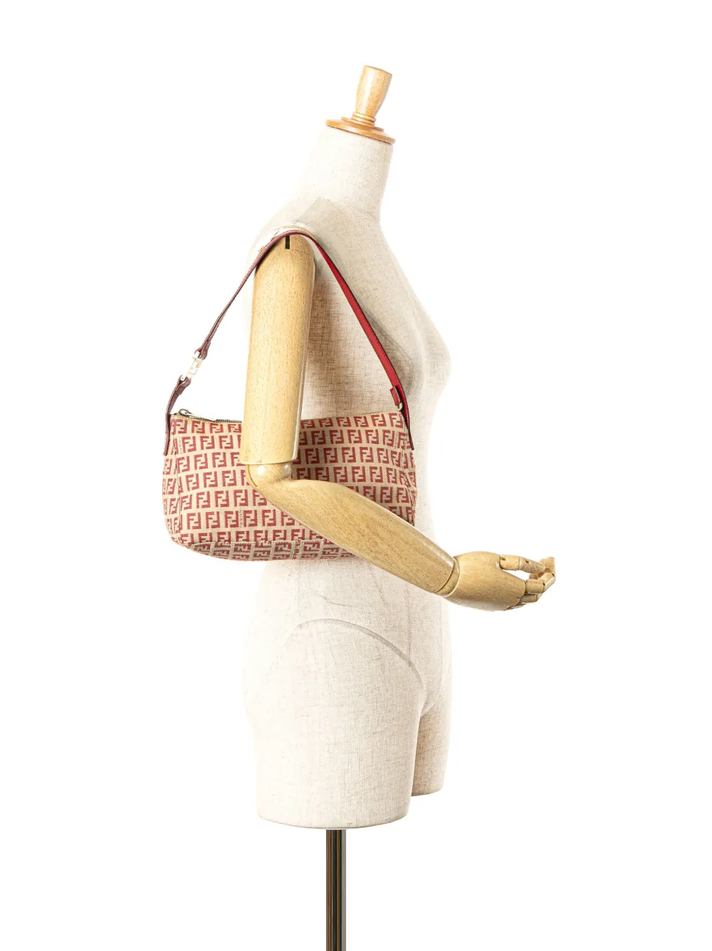 Fendi Pre-Owned sac porté épaule Pochette en toile à motif Zucchino (2000-2010) | Pre-owned | Image 2