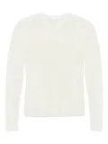 Helmut Lang ribbed long-sleeve top - Neutrals